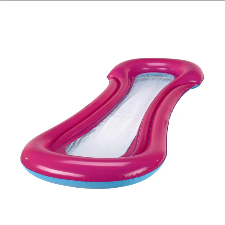 Wholesale Portable Pool Toys Float Net Swimming Mattress Bed Inflatable Water Hammock