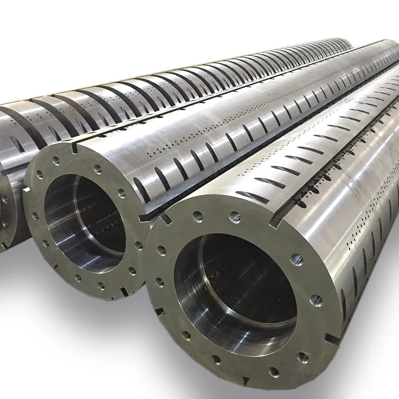 Industrial complex steel roller large drum roller for tissue converting