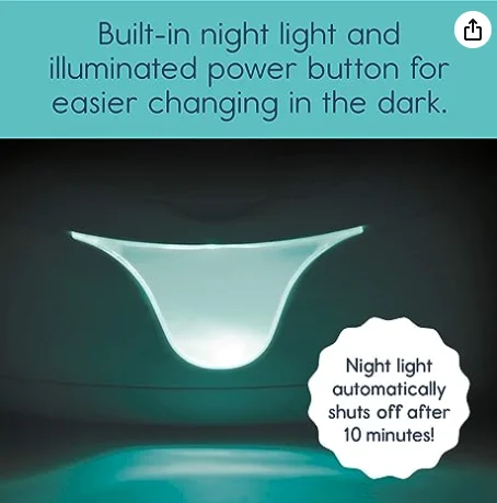 Baby Wipes Warmer for Babies Diaper Wipe Warmer with Changing Light wet wipe baby