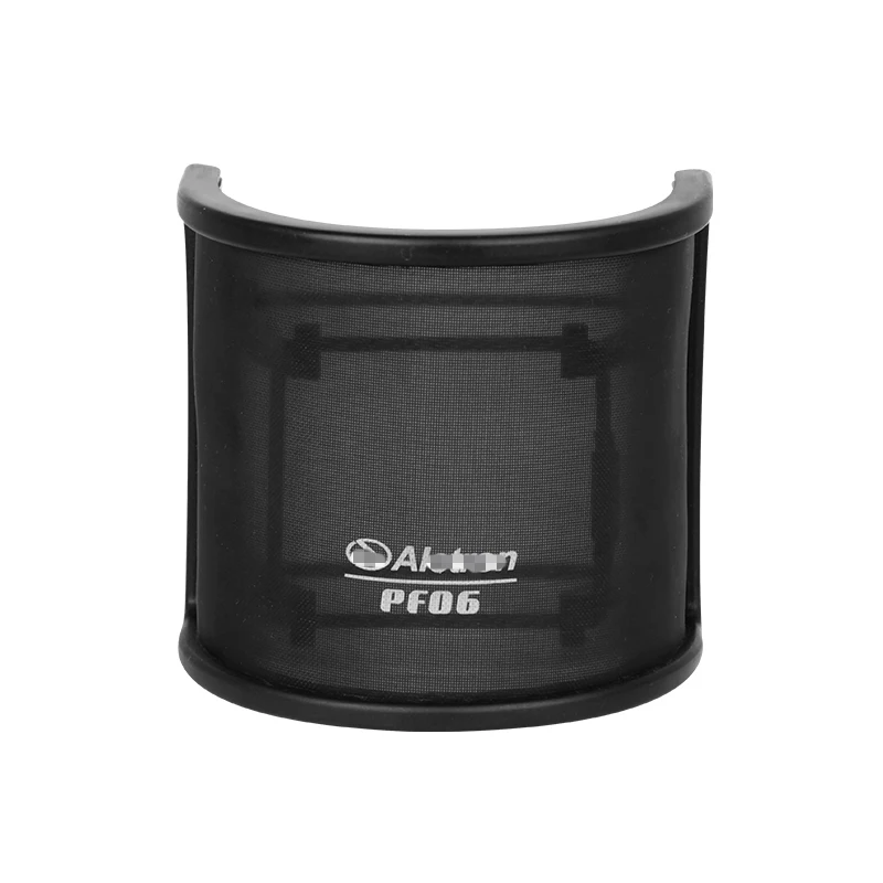 
PF06 Professional Acoustic Dual layer Pop Filter Light Weight Microphone Studio Shield Portable Vocal Booth Wind Screen 