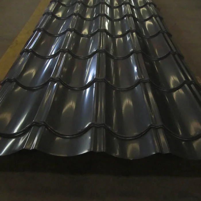 Factory low price galvanized Zinc Coated corrugated steel metal roofing sheet