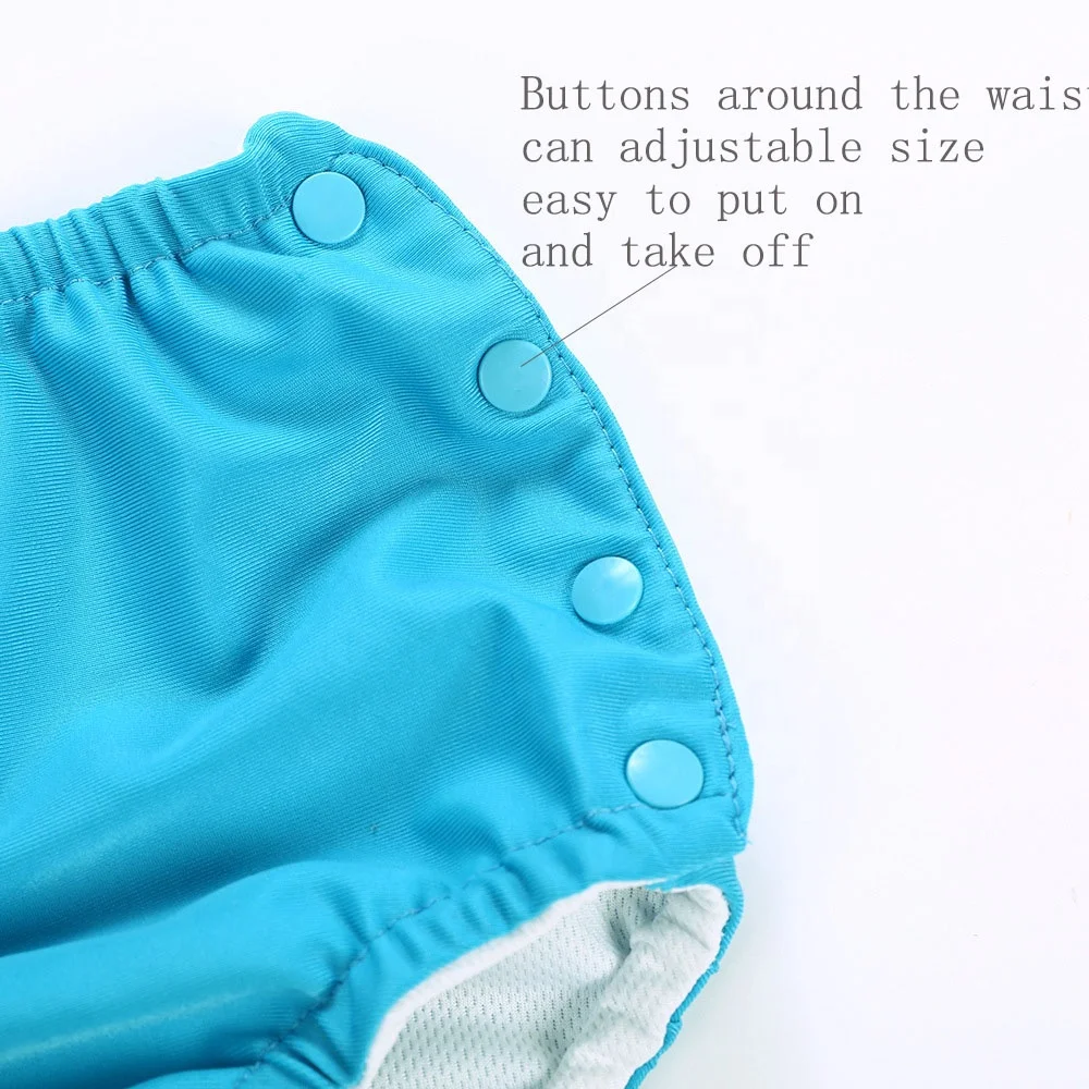 High quality reusable infant swim diapers for swimming adjustable baby swim pants