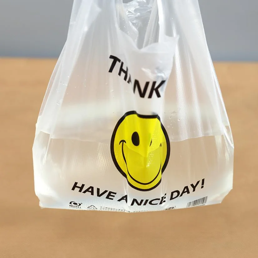 Compostable Cornstarch PLA Biodegradable T Shirt Plastic Bags Carry Hdpe/ldpe Custom Eco Friendly Shopping Bioplastic Bags