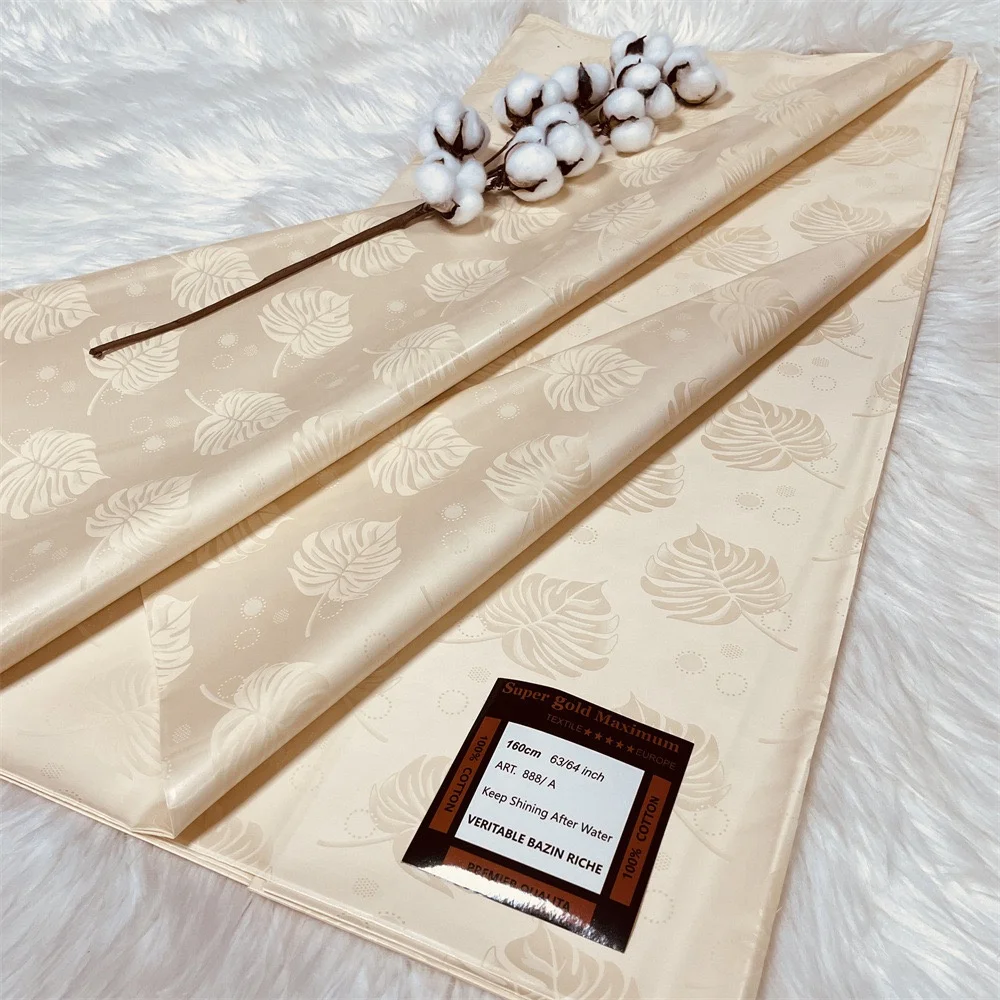 ACI Германия качественный базин богатый супер Magnum Золотой Оригинал 70X70 160 см Мали Дамаск жаккардовая парчовая ткань хлопковый Текстиль