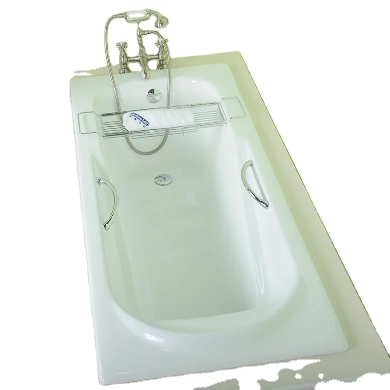 
NH-018 1800mm Anping big drop in enamel cast iron bath tubs 