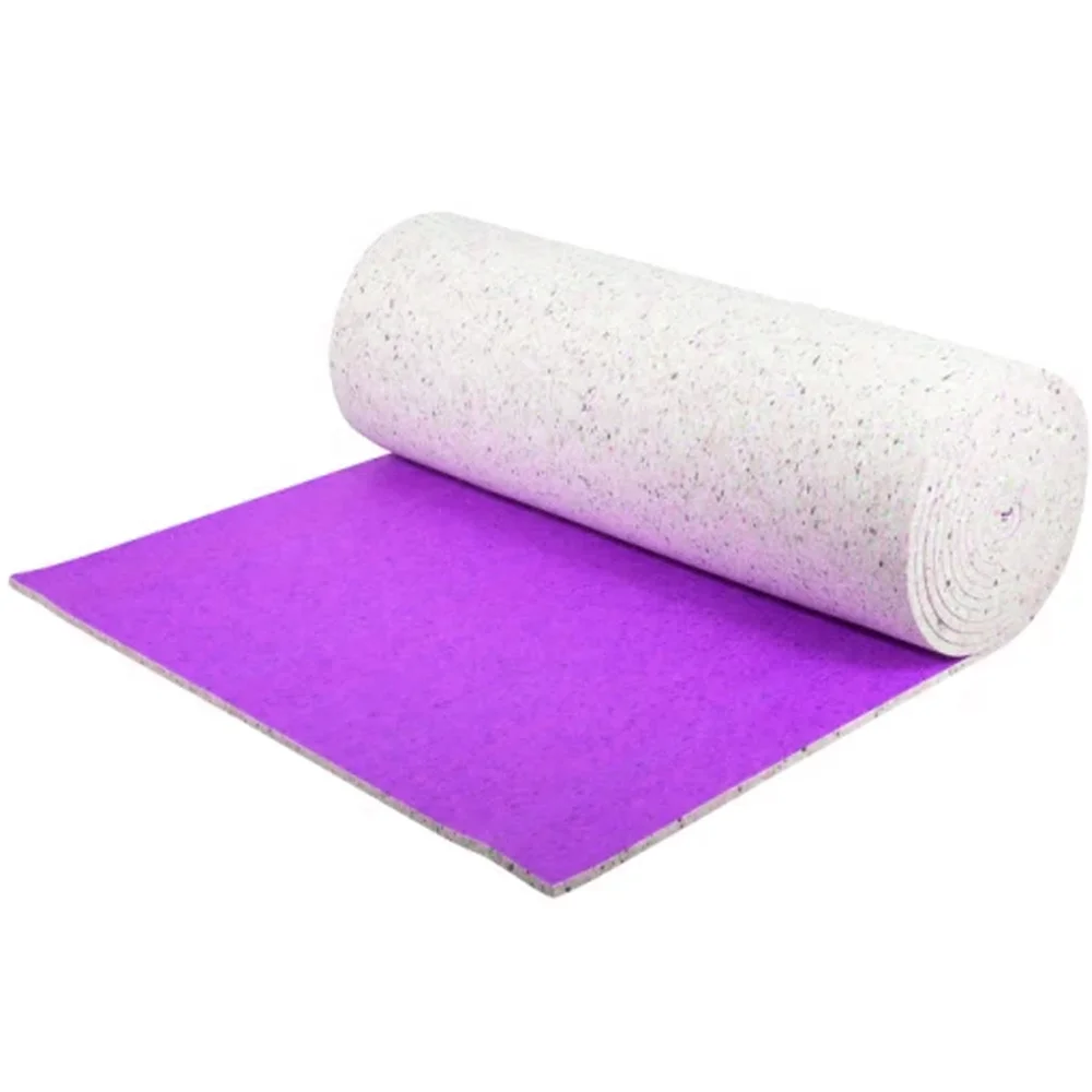 8mm thickness underlay/150kgs density underlay /10mm carpet padding