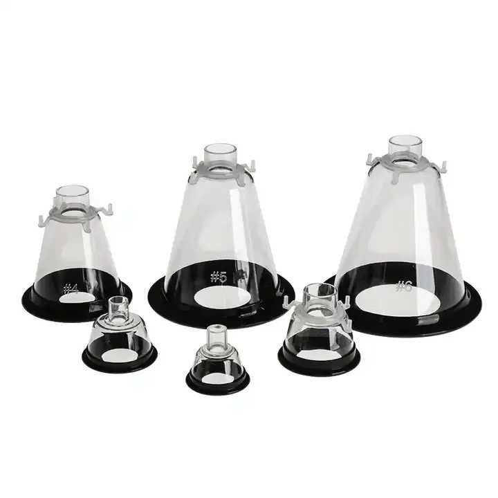 Домашнее животное ПВХ одноразовая ветеринарная Анестезия для лица дыхательная маска для животных