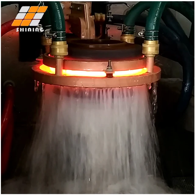 Induction heating machine for automotive steering gear roller hardening and shaft hardening tool gear quenching machine