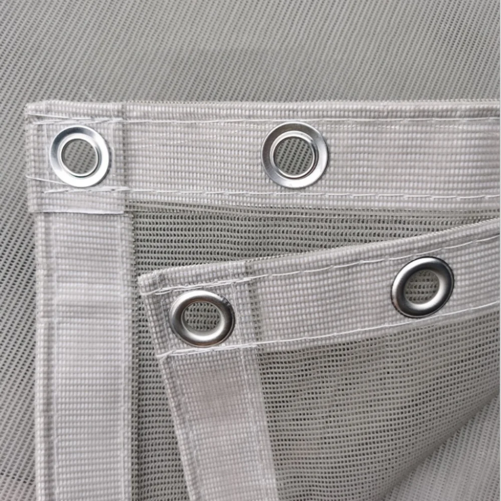 Wholesale 16X15mesh Heat Resistant Construction Safety Net PVC Fireproof Mesh Sheet