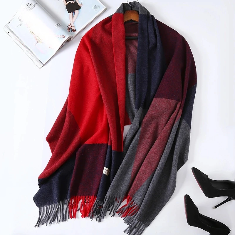Elegant Series pure cashmere scarf woman 100% cashmere scarf
