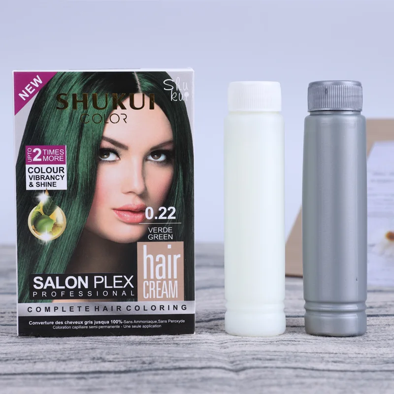 Professional Temporary Hair Salon color cream Hair  color dye factory