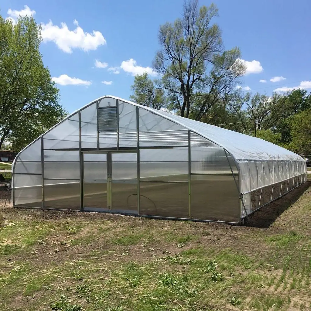 Low tunnel greenhouse plastic film agricultural house
