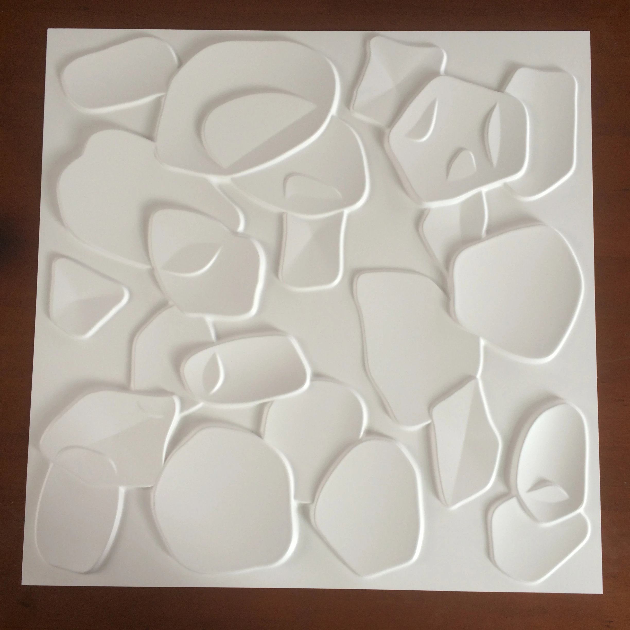 Longtime Stone Design Art3d Textures  PVC 3D  Wall Panel for Decoration