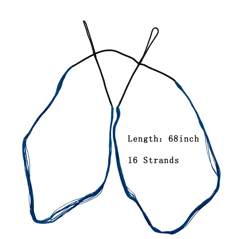 Wholesale Archery long bow string 16 strands Dacron bowstring