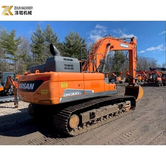 Made In Korea Used Doosan DX300 Excavator DX300LC DX300LC-9C