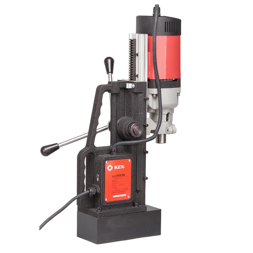 High Quality Automatic Magnetic Drilling & Tapping Machine KEN 32-100MM Small Magnetic Base Drill 220V/380V 1700W Hot Selling