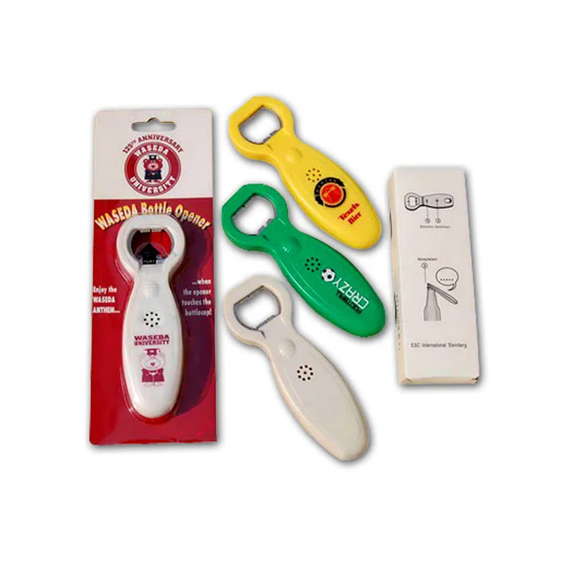 Cheap Fancy Beer Music Bottle Opener Abridor De Vinho Custom Voice Recordable Bar Bottle Opener Factory Wholesale