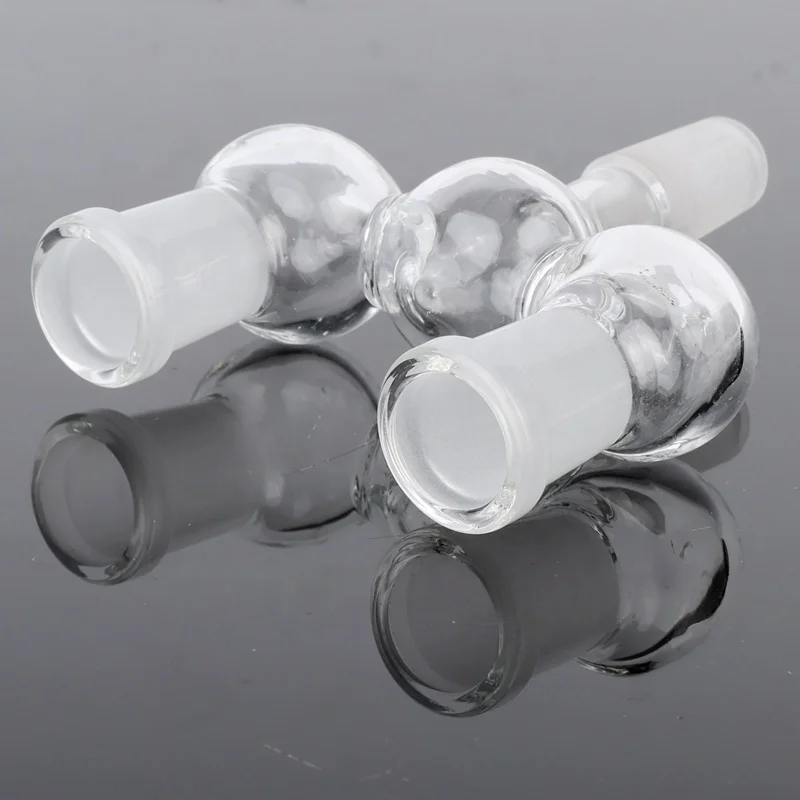 Supply 2 in 1 Glass Convertor Connector M14 Female To 14mm Male/Glass Adapter Connector Fit For Smoking Pipe Smoking Accessories