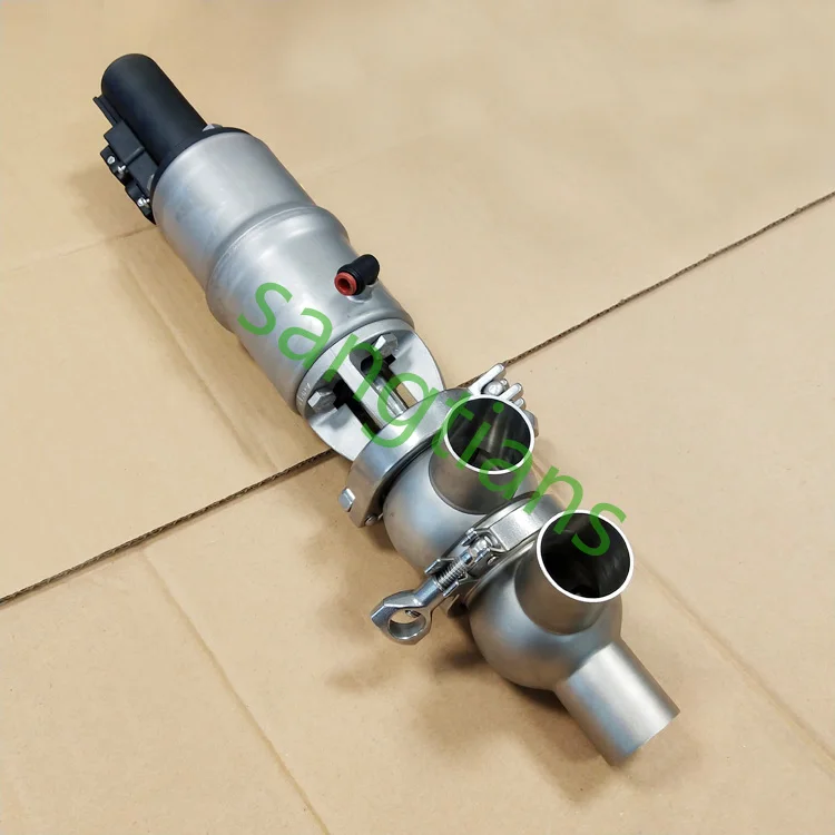 Sanitary Stainless Steel Pneumatic Clamped Safety Valve