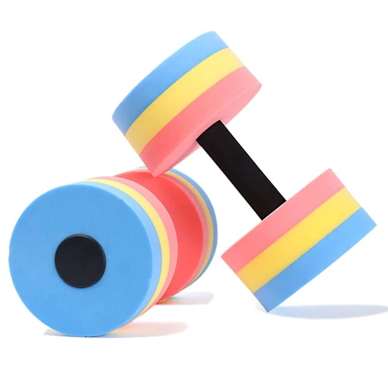 ZONWINXIN Water Dumbbells Water Aerobics for Pool Fitness Exercise Lightweight Resistance Aquatic Dumbbell Pool Barbells