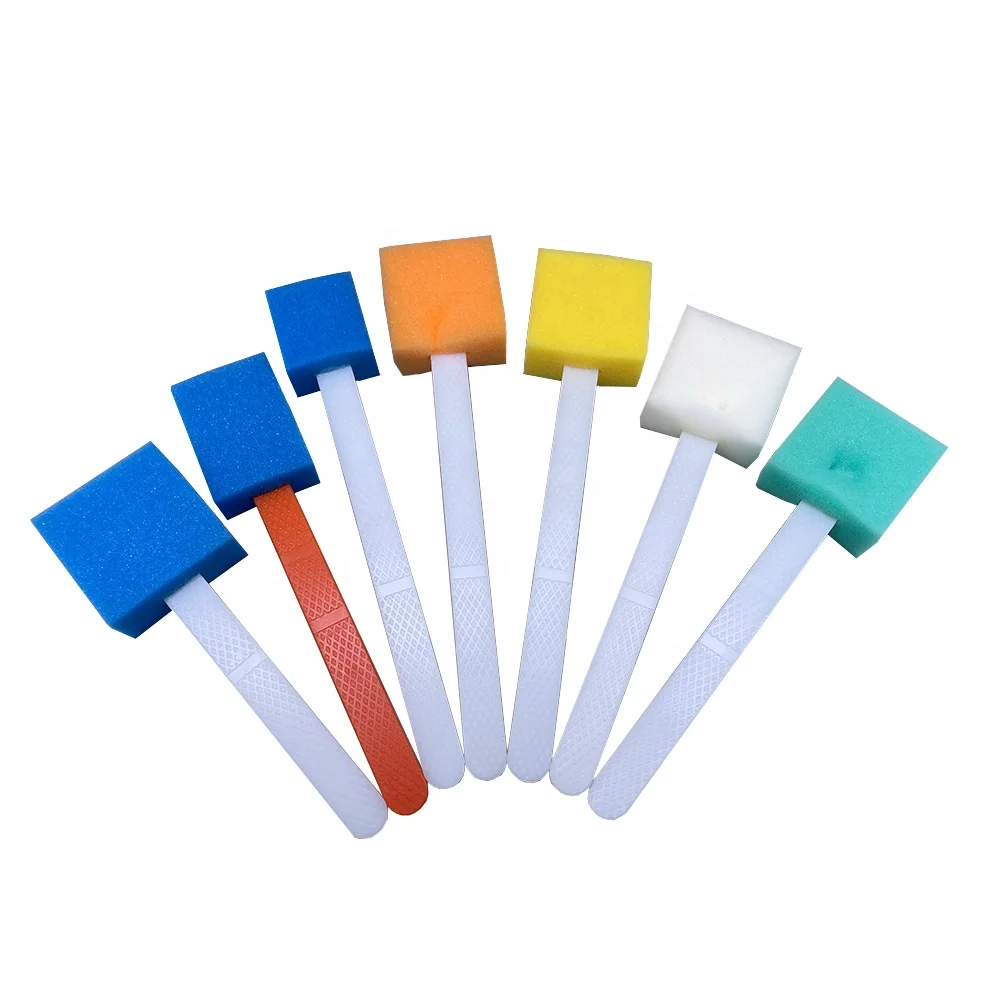 Disposable applicator Sponge brush for wound dressing Medical kit accessories Can be used for household cleaning brush