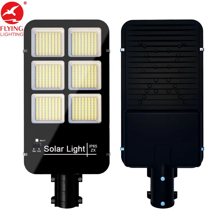 Remote control motion sensor separate LED solar street light with inbuilt battery