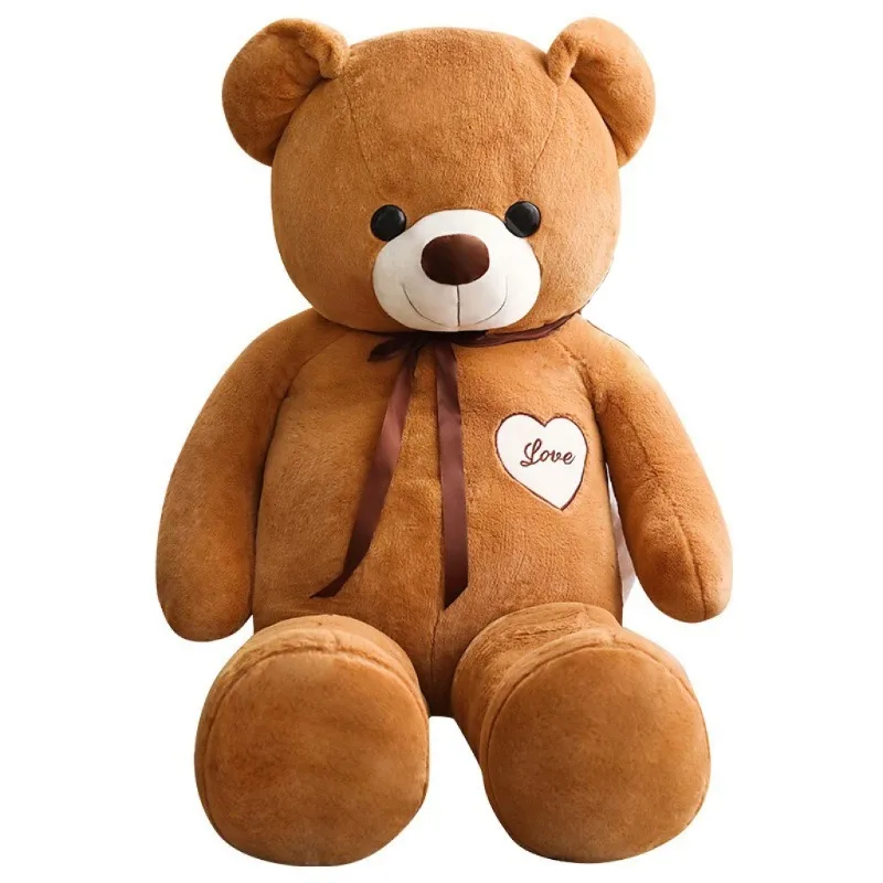 60cm Large Teddy Bear Plush Toy Stuffed Full Soft Sleeping Animals Pillow Doll Gril friend Kids Wife Birthday Valentines Day