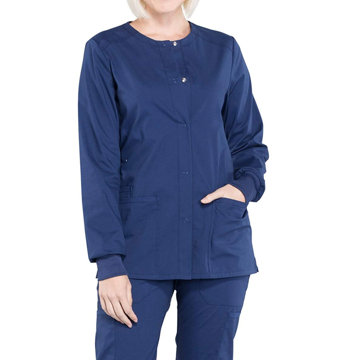 
Quality Assurance Doctor Uniforms Medical Nursing Scrubs Uniform Clinic Scrub Sets Long Sleeve Tops+Pants Uniform 
