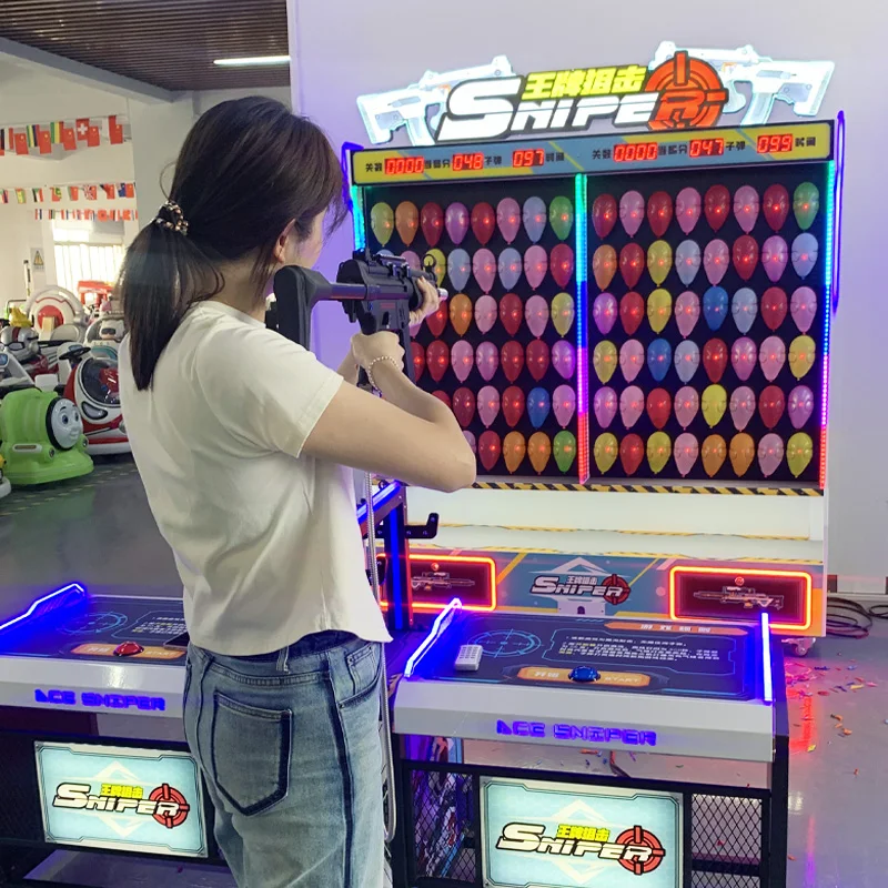 Carnival Booth Game Machine Laser Shooting Amusement Equipment Shooting Machine Arcade Game Machine Amusement Park Facilities