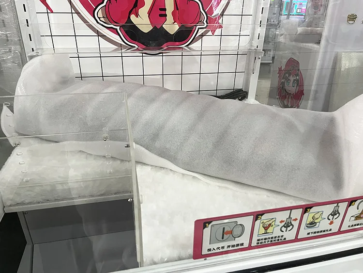 Colorful Baby children play coin operated arcade game amusement prize indoor entertainment toy vending claw crane doll machine