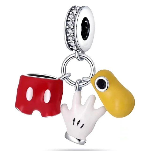 Big hole charm pendant mexican designer charms for bracelets bulk