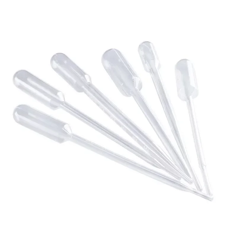 
clear mini liquid transfer dropper pipette pippette 