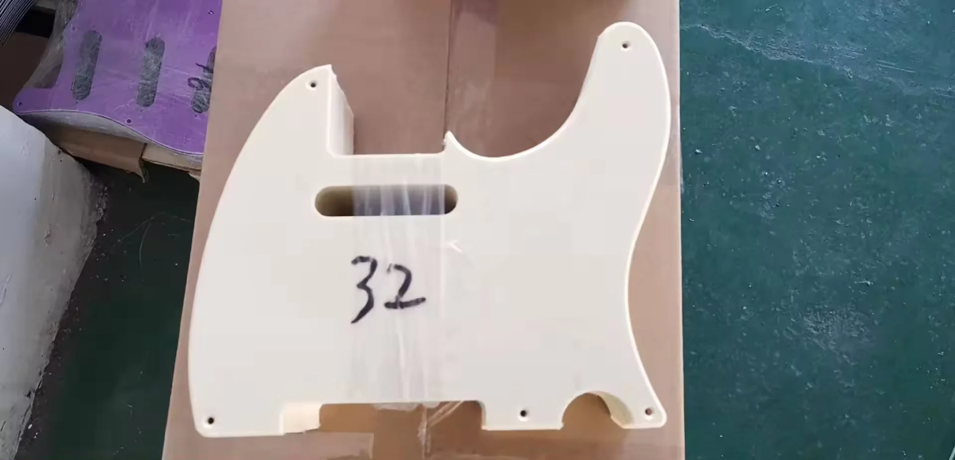 5 Hole 1Ply Black Vintage TLGuitar Pickguard for FD American Mexican Made Standard TL Style Electric Guitar