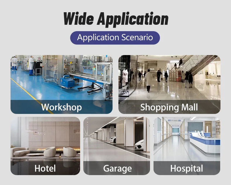 Factory Price Customized Battery Electric Floor Cleaning Scrubber Machine Dryer