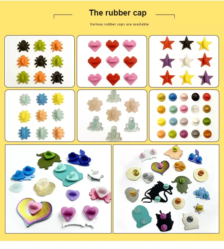 Wholesale China Factory Personalized Logo NO Minimum 3D Antique silver metal soft enamel pins