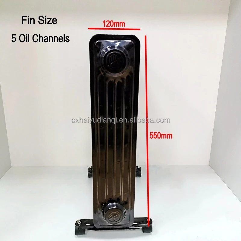 Cixi Haiyu oil-filled heater  oil radiator  HY-D6-RC with LCD display remote control