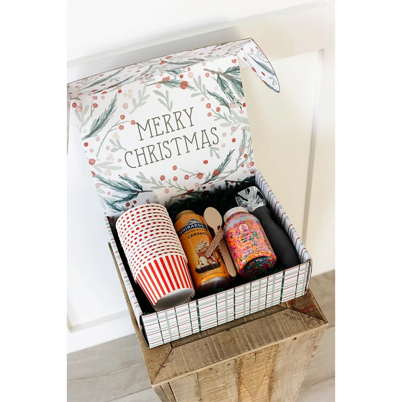 Recyclable Corrugated Board Gift Packaging Box Embossing Stamping Hot Sale Baby Retail Clothing Factory Price Kraft Rigid