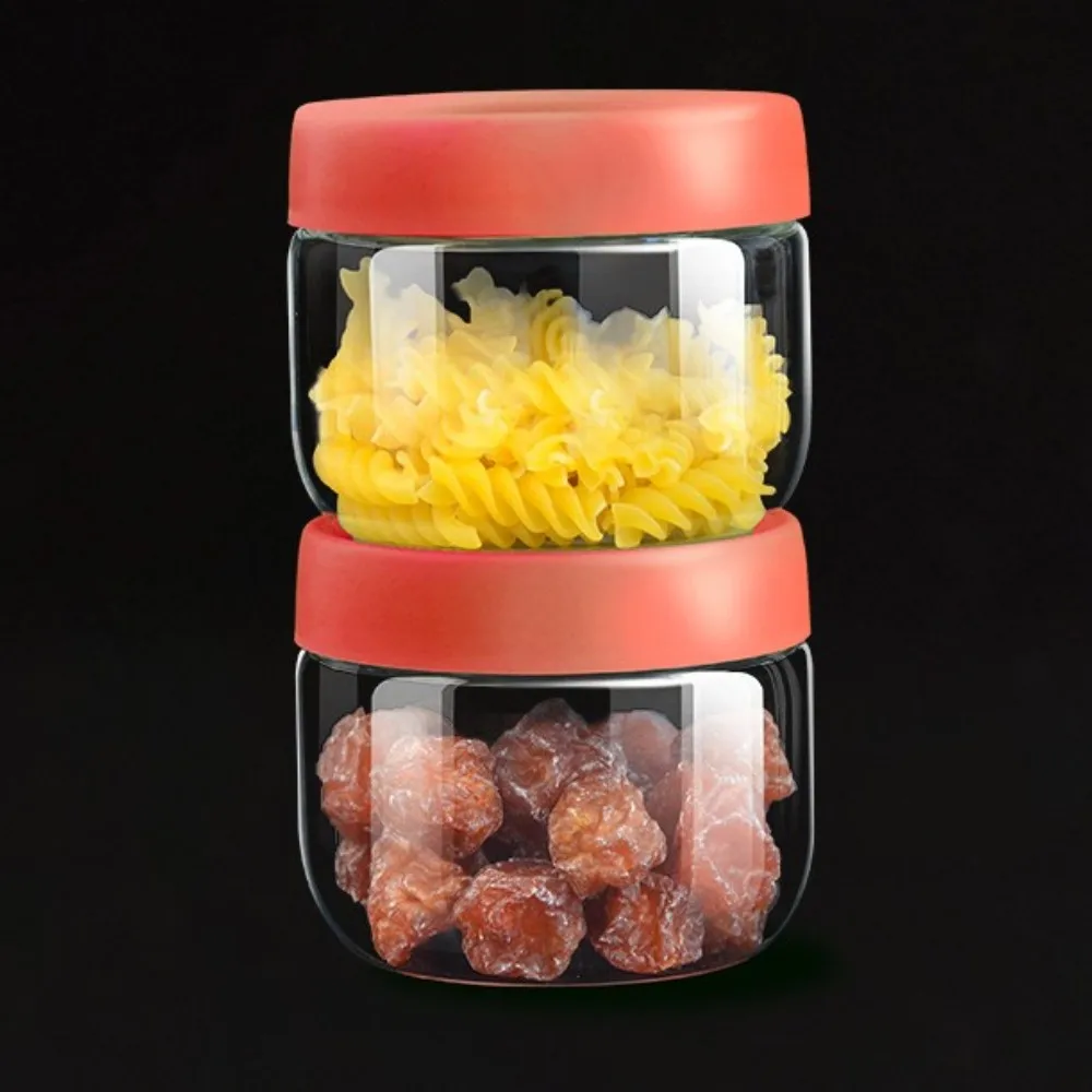 wide mouth packaging cookies vase mini large 8oz caviar pudding 50ml clear small glass  canning candy jam jar