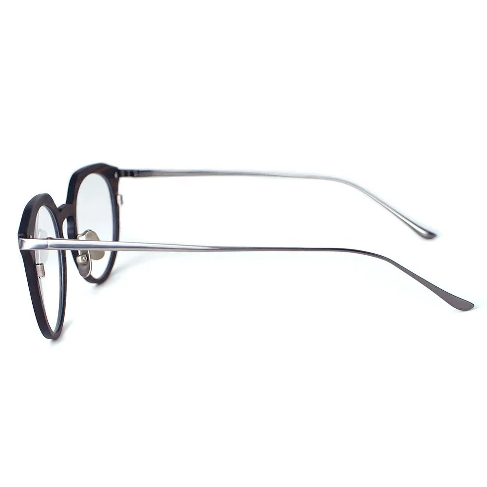 Fashion Eye Glass For Women Optical Frames High Brand Carbon Fiber Wood Eyeglasses Frames Eyewear Spectacles