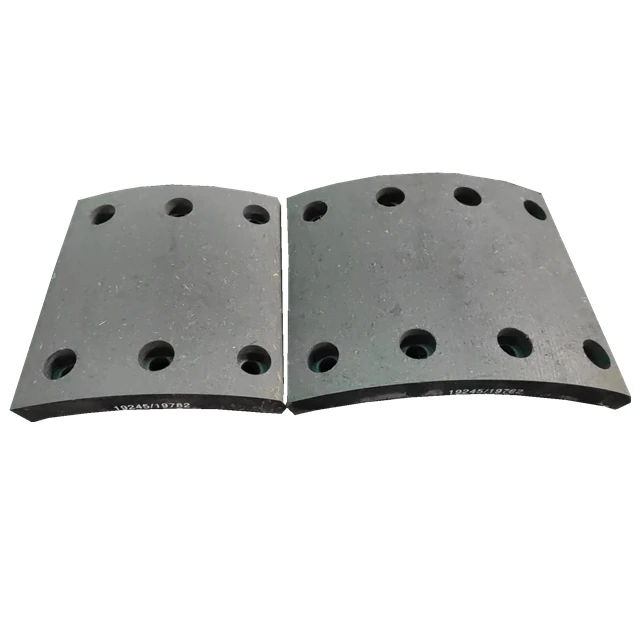 Auto Brake System Drum Truck Brake Lining 19245/19782 Steyr Front and Rear