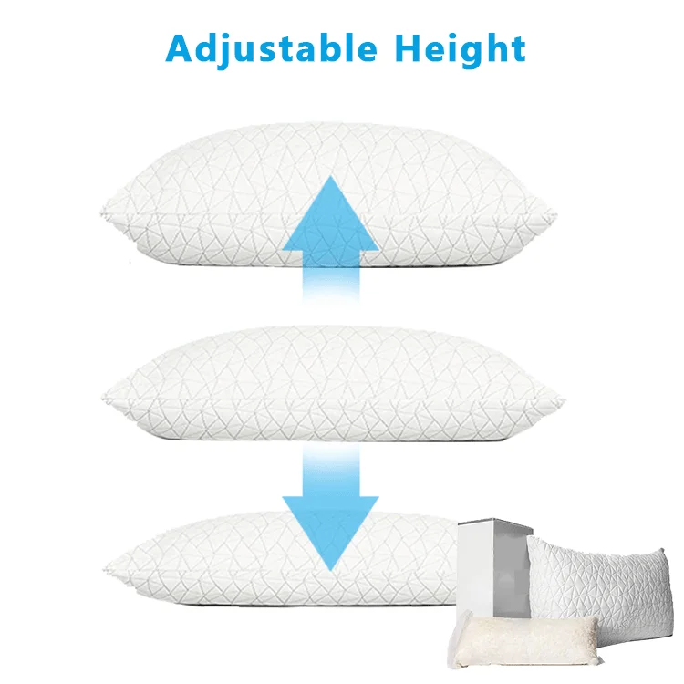 Leg Soft Hard Zamat Adjustable Cervical Pillow, Odorl Memory Foam Pillow