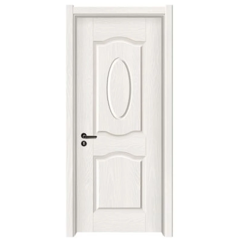 A modern Vietnamese style hotel room door with melamine