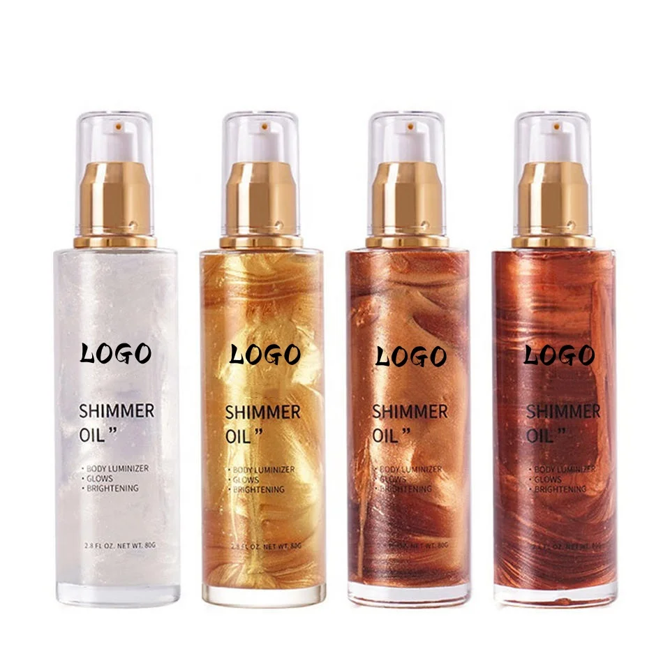 Golden Tan Oils Scents Cosmetic Glitter Glow Shimmer Body Oil