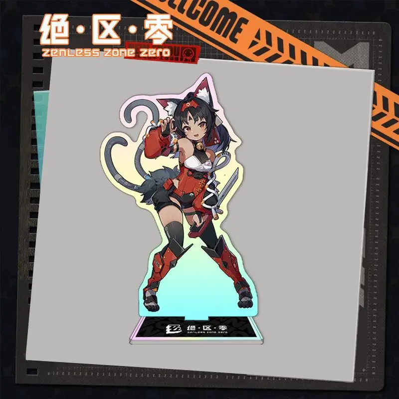 25 Styles Wholesale Acrylic Stand Zenless Zone Zero Nicole Von Lycaon Nekomiya Mana Wise Belle Figure Acrylic Anime Desk Standee