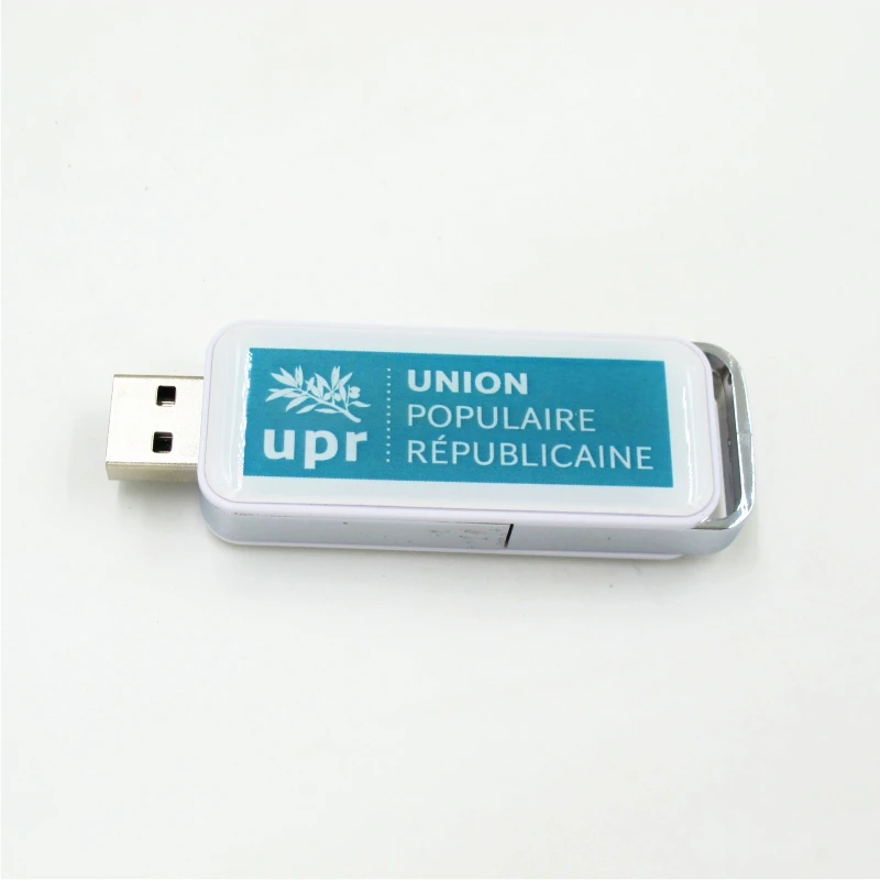 Low price Slide switch USB Thumb Drive Classic style Push And Pull Slim USB 8GB USB Flash Drive