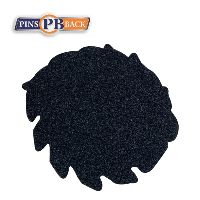 Zhonshan Factory  PVC Patch Custom for Sewing on Clothing Customized soft PVC rubber patch iron on backing