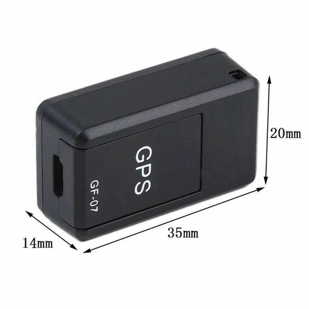 GF07 Car GPS Tracker Mini Miniature Intelligent Locator Real Time Tracking Device Anti-Theft Recording Magnetic Vehicle Locator