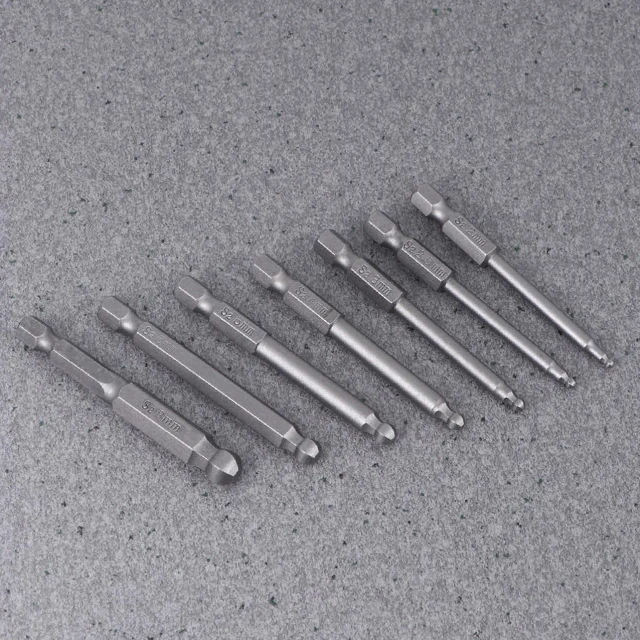 12pcs Torx screwdriver bits set including T5 T6 T7 T8 T9 T10 T15 T20 T25 T27 T30 T40 length 50mm