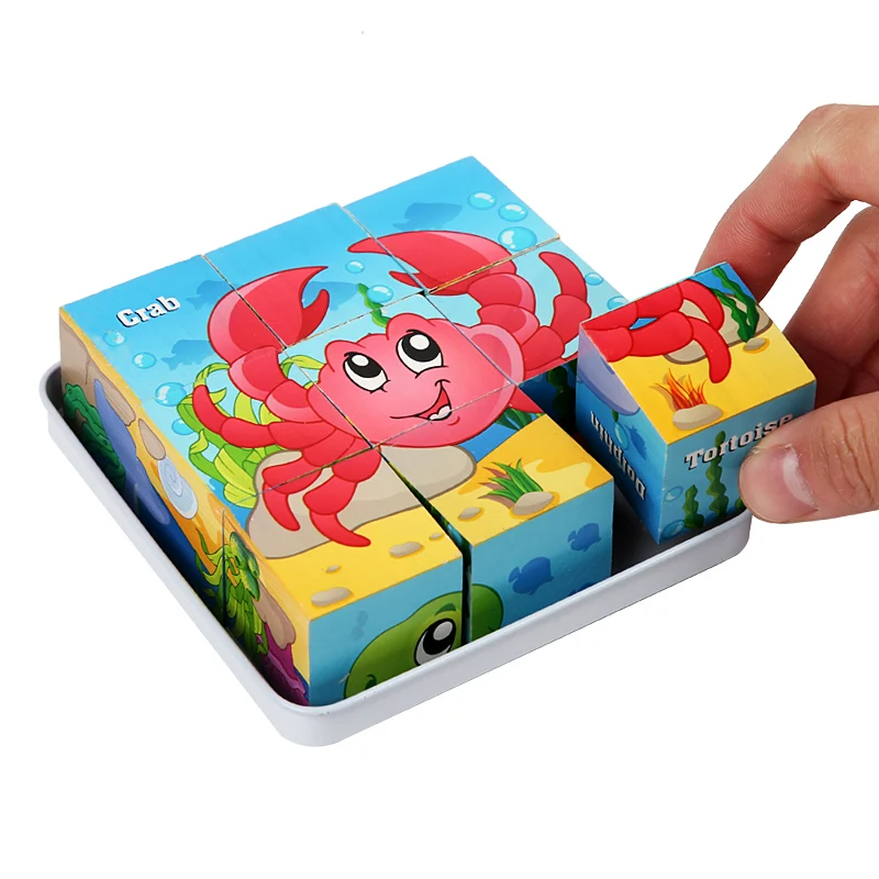 Детские игрушки блочная Головоломка