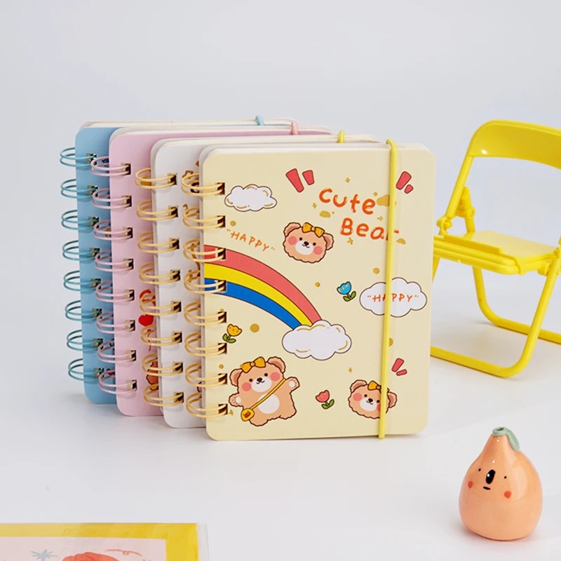 Медведь горох катушки этот академический B5 с напечатанным логотипом Дневник Книга набросков модных костюмов ноутбук monthlybackpack деловых поездок блокнотов